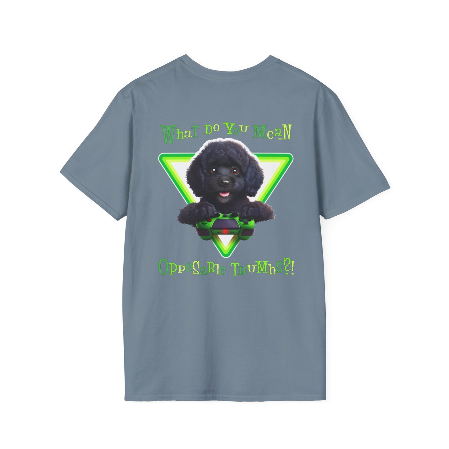 Black Poodle What? (Green)