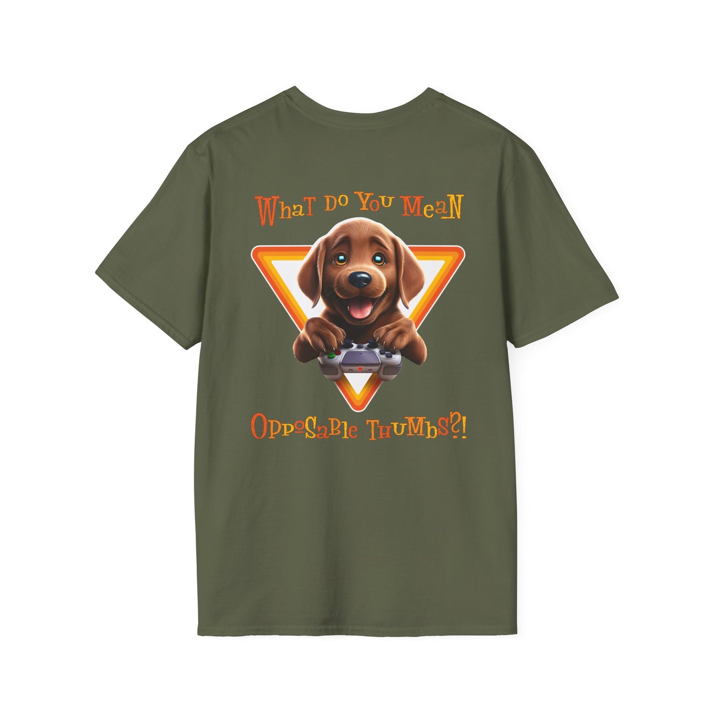 Chocolate Lab What? (Orange)