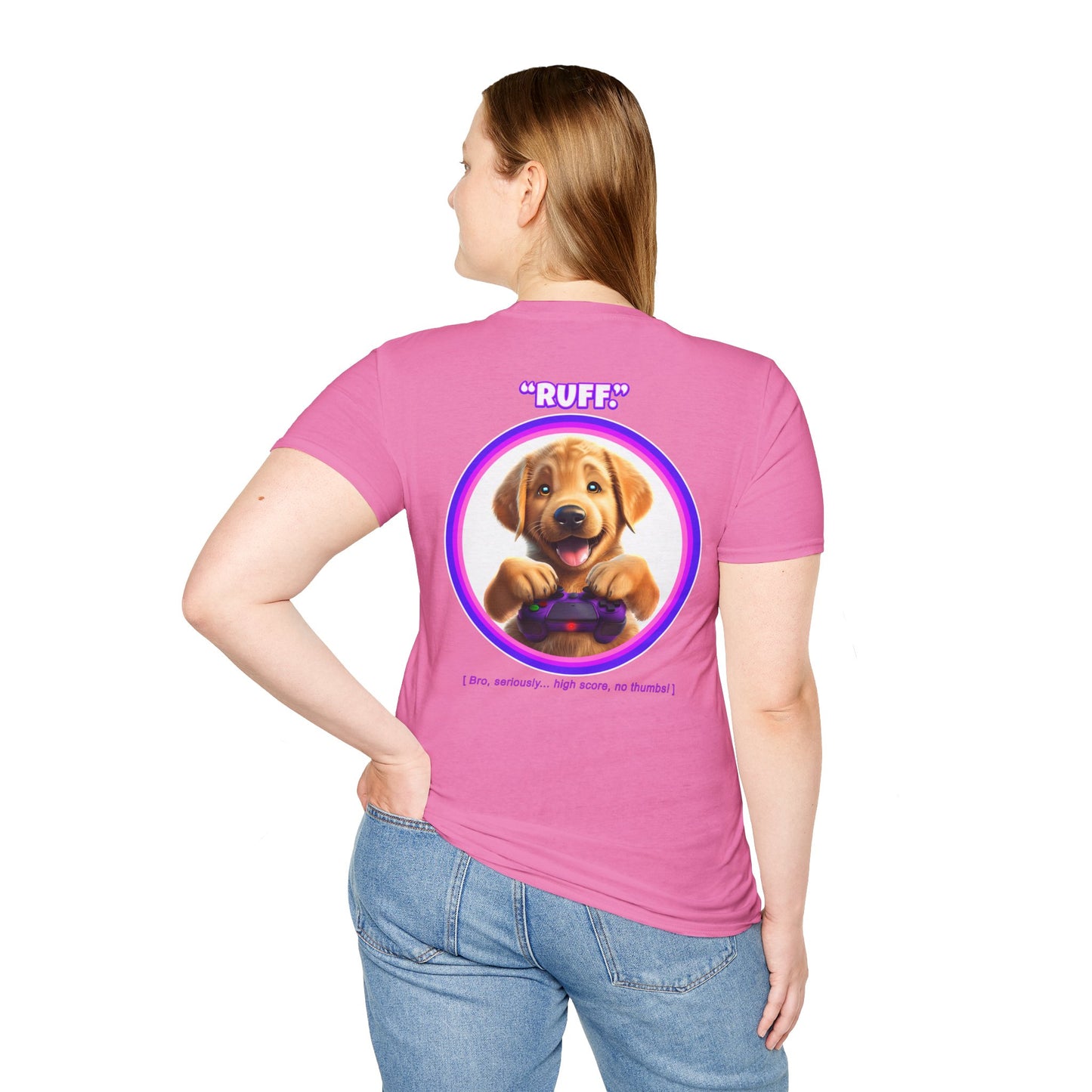 Golden Retriever Ruff (Purple)