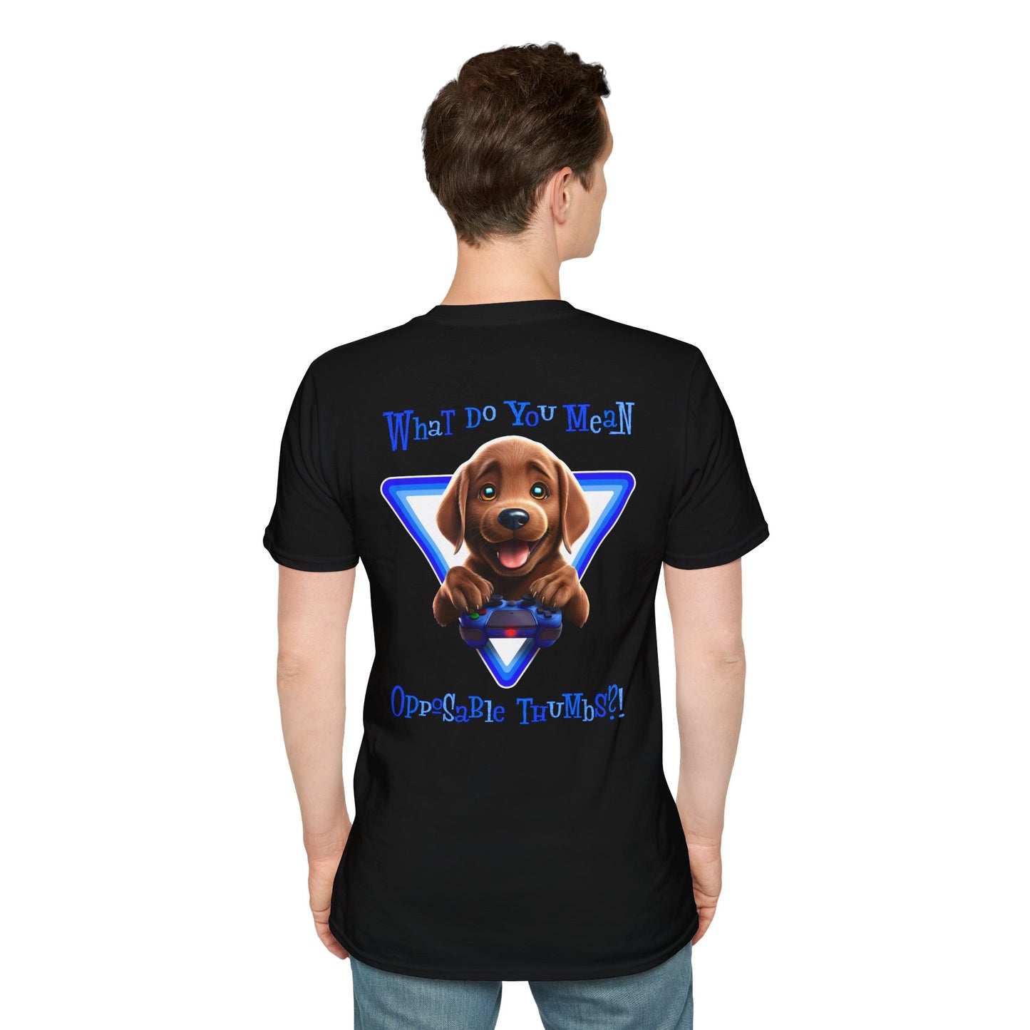 Chocolate Lab What? (Blue)