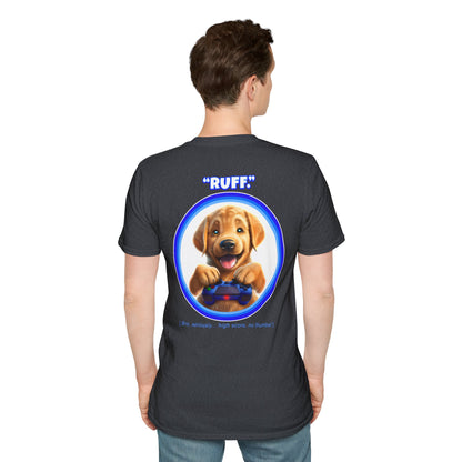 Golden Retriever Ruff (Blue)