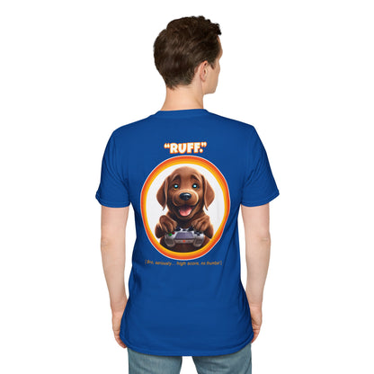 Chocolate Lab Ruff (Orange)