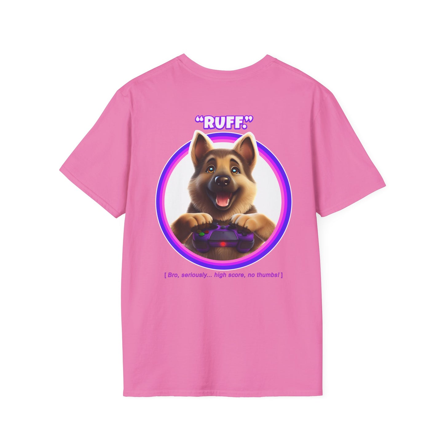 German Shepherd Ruff (Purple)