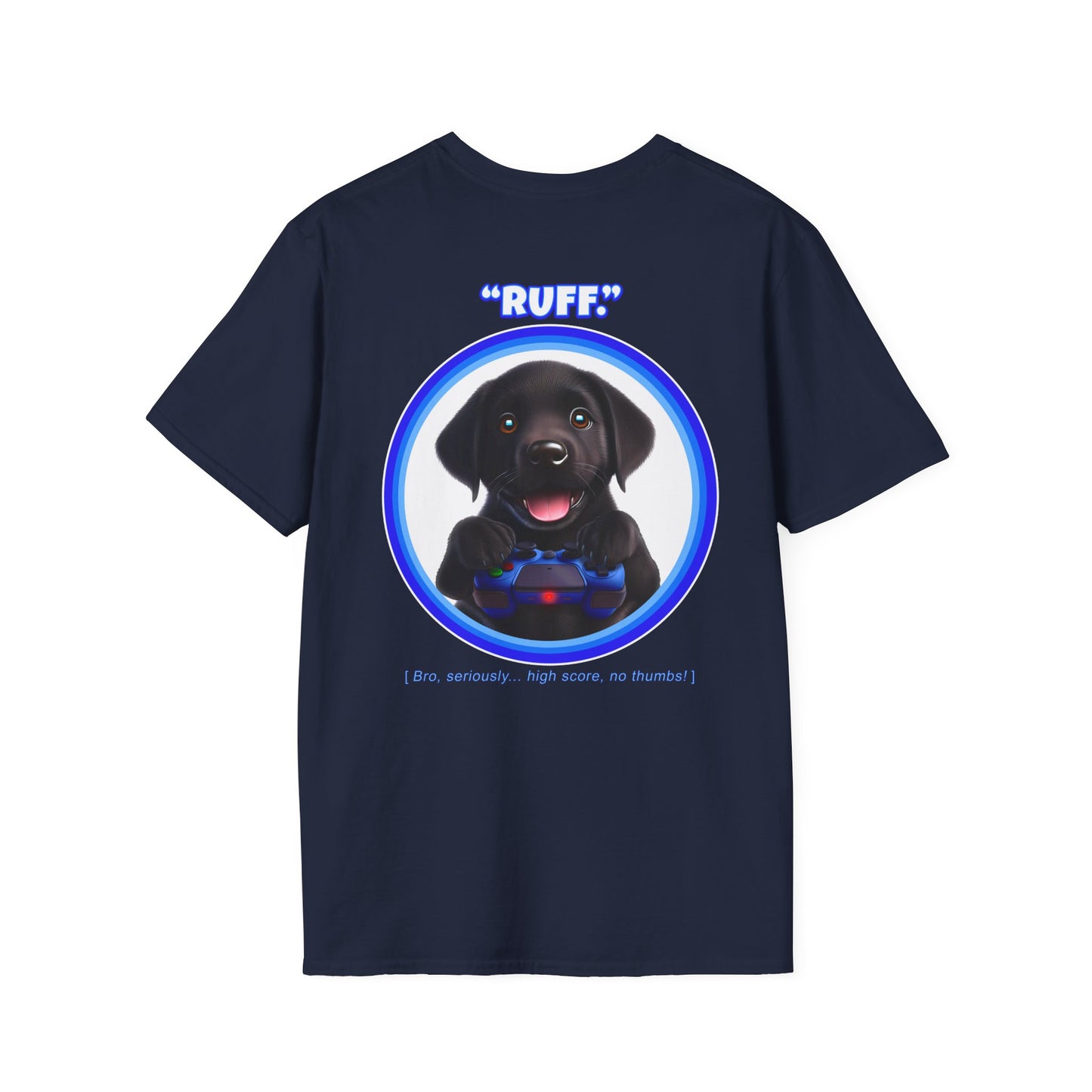 Black Lab Ruff (Blue)