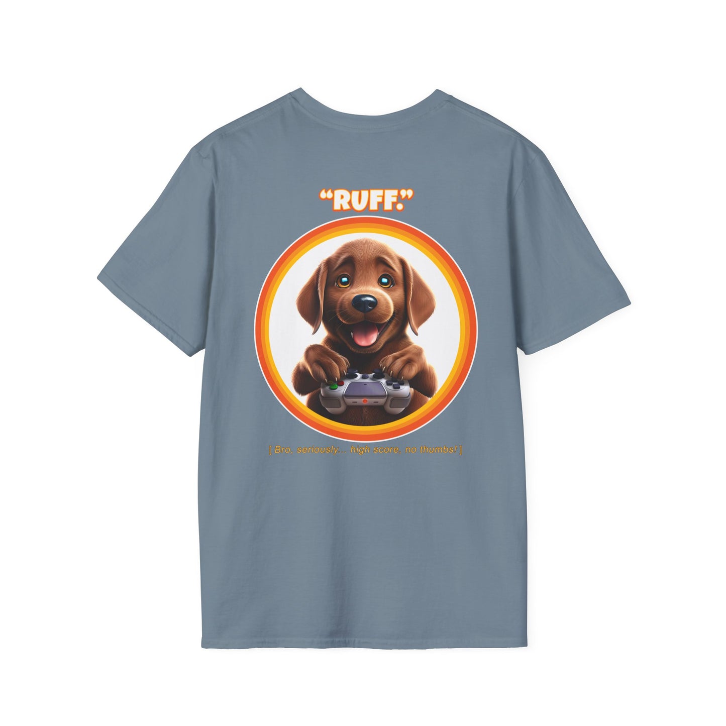 Chocolate Lab Ruff (Orange)