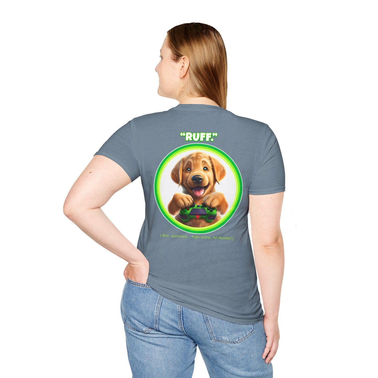 Golden Retriever Ruff (Green)