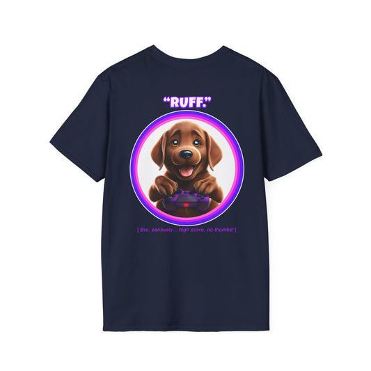 Chocolate Lab Ruff (Purple)