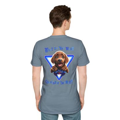 Chocolate Lab What? (Blue)