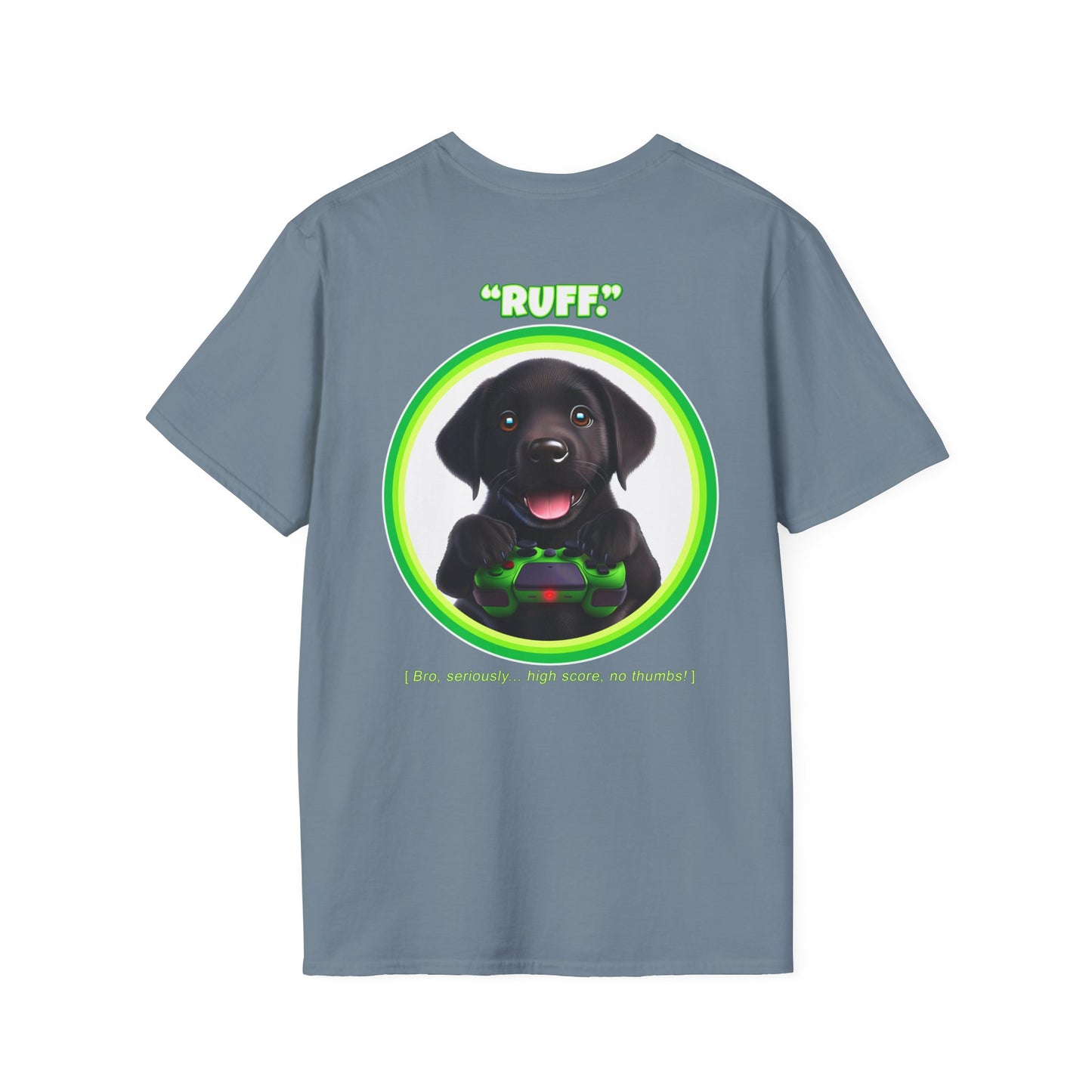 Black Lab Ruff (Green)