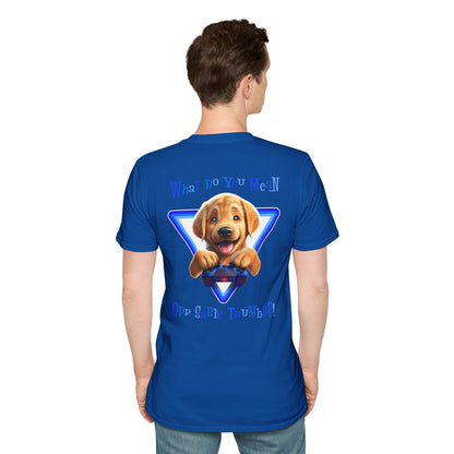 Golden Retriever What? (Blue)