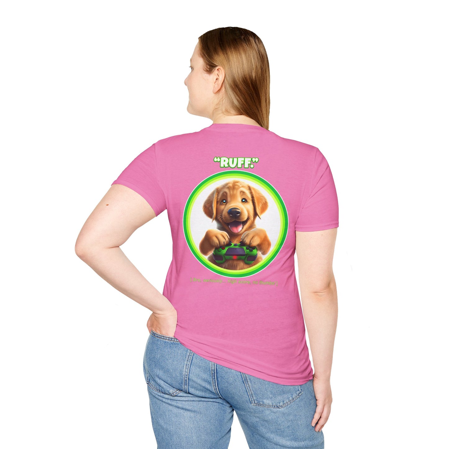 Golden Retriever Ruff (Green)