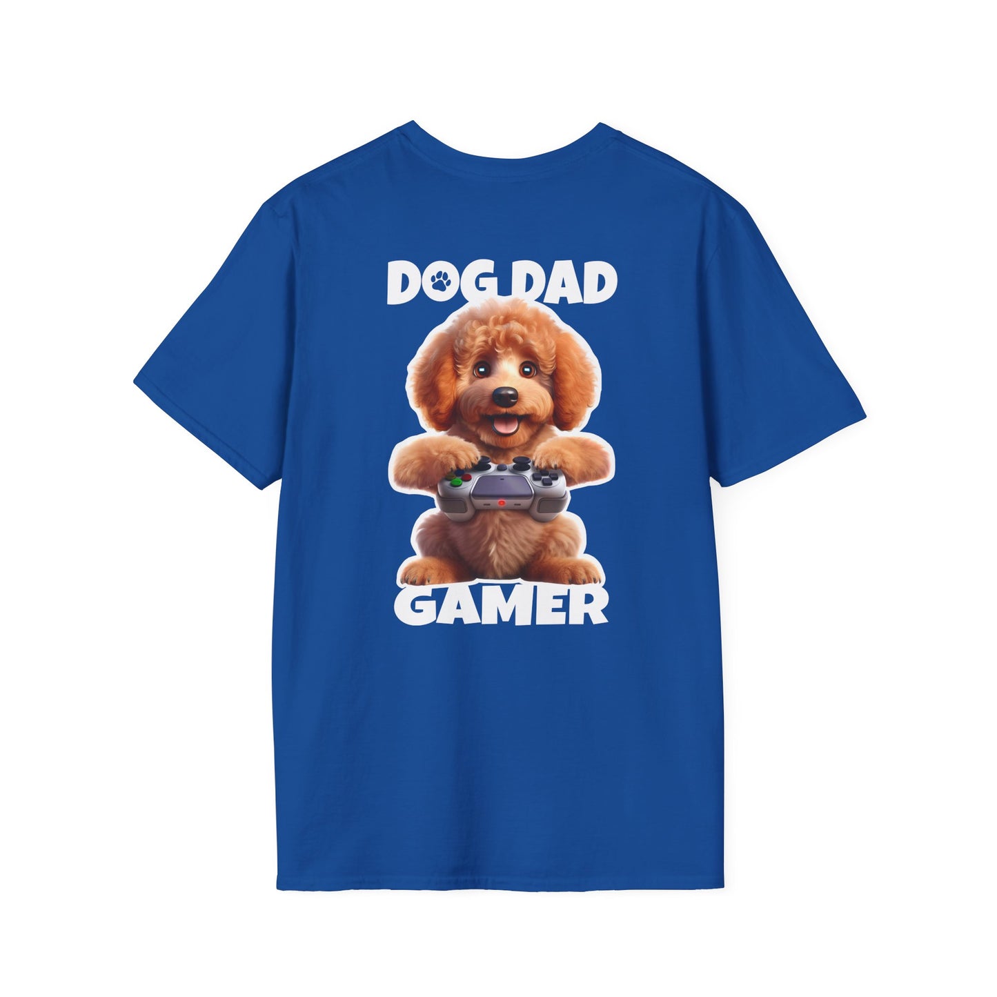 Red Poodle Has Dad