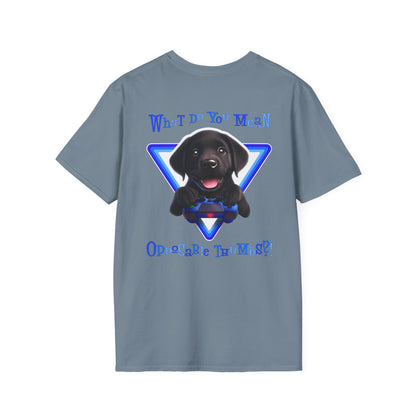 Black Lab What? (Blue)