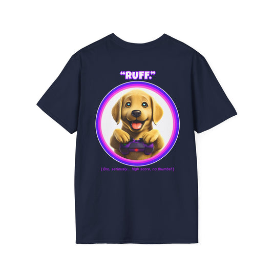 Yellow Lab Ruff (Purple)