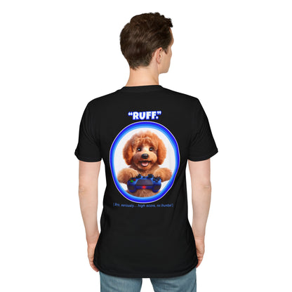 Red Poodle Ruff (Blue)