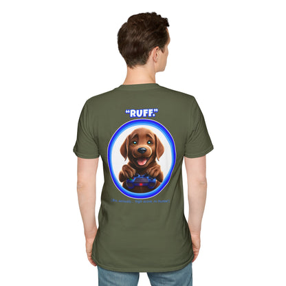 Chocolate Lab Ruff (Blue)