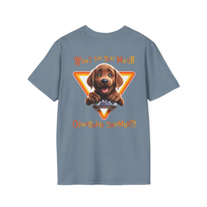 Chocolate Lab What? (Orange)