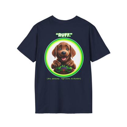 Chocolate Lab Ruff (Green)