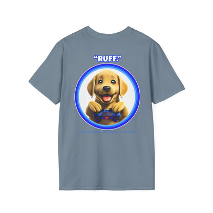 Yellow Lab Ruff (Blue)