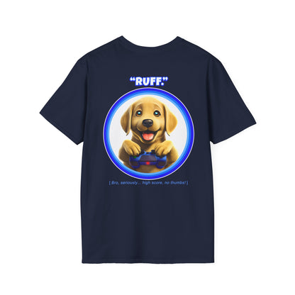 Yellow Lab Ruff (Blue)