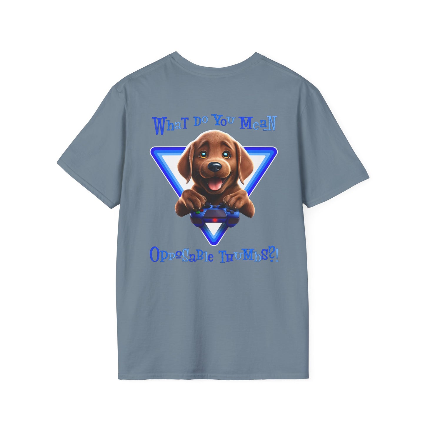 Chocolate Lab What? (Blue)