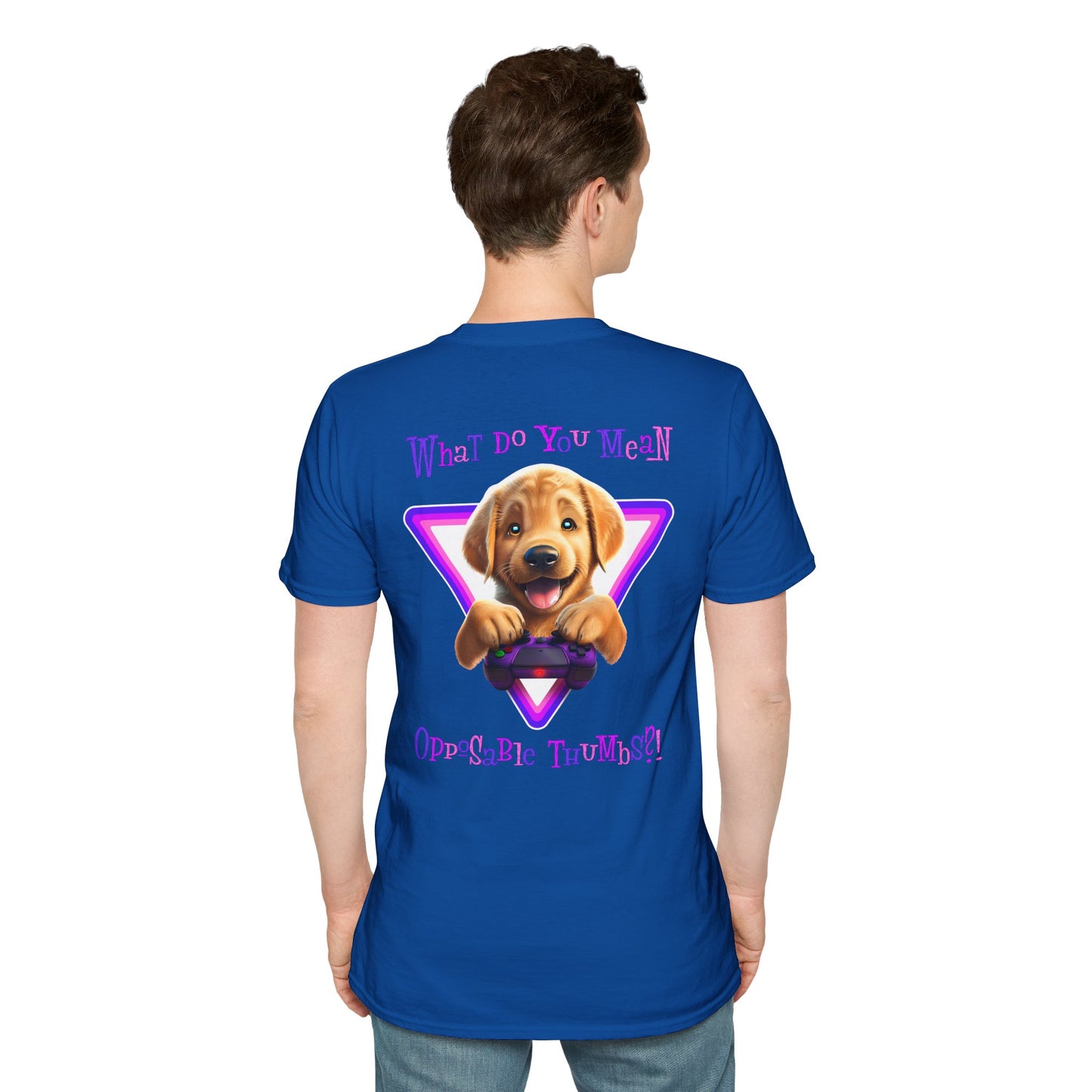 Golden Retriever What? (Purple)