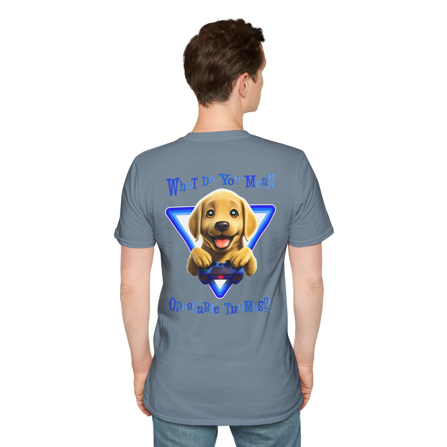 Yellow Lab What? (Blue)