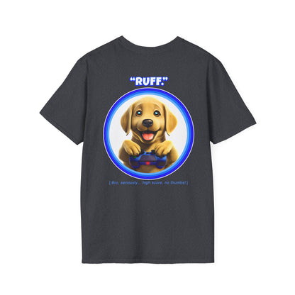 Yellow Lab Ruff (Blue)