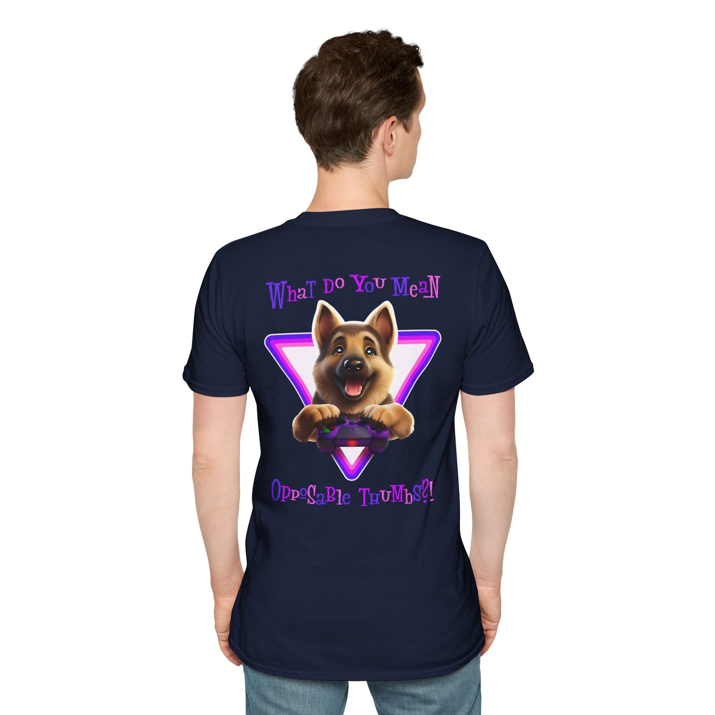 German Shepherd What? (Purple)