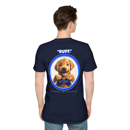 Golden Retriever Ruff (Blue)