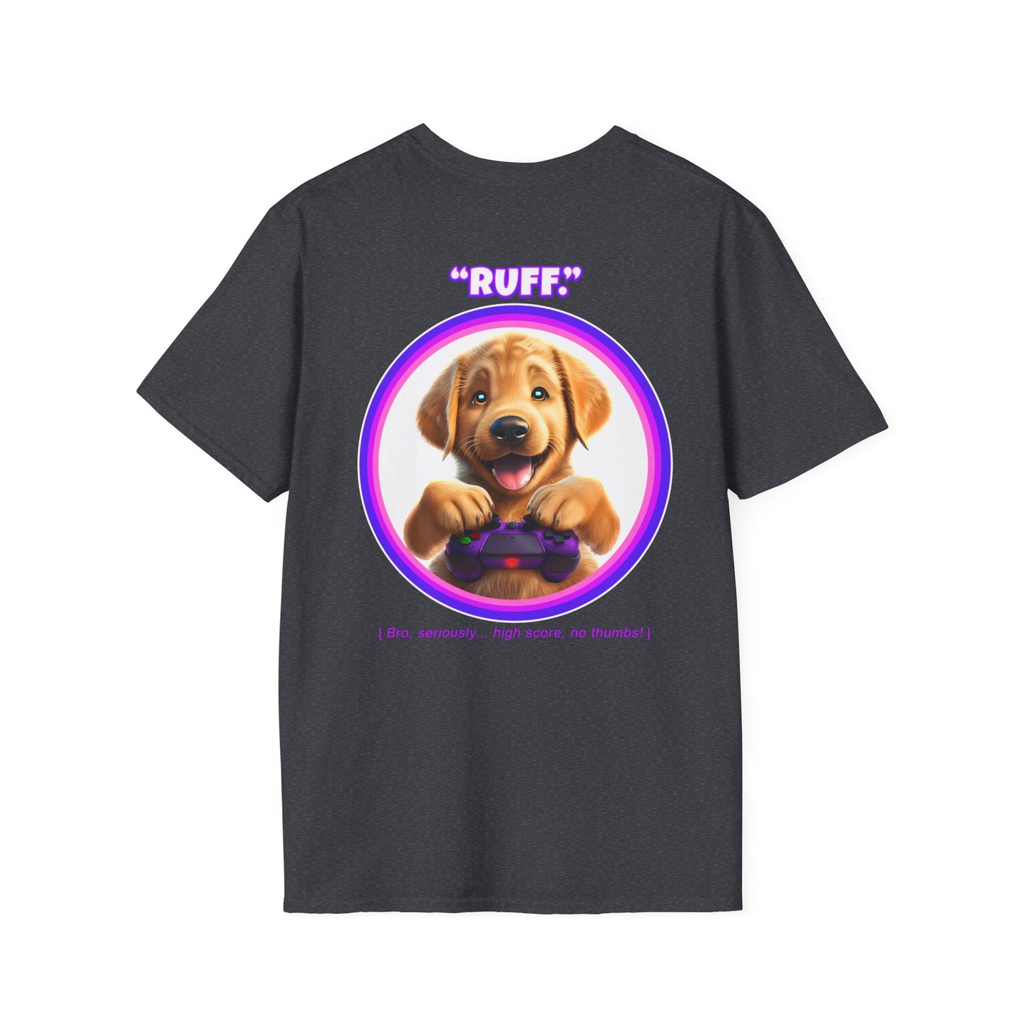 Golden Retriever Ruff (Purple)