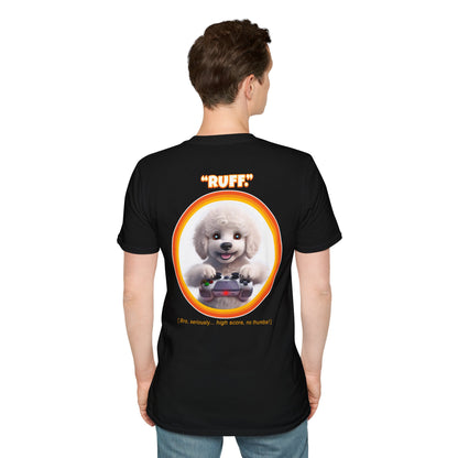 White Poodle Ruff (Orange)