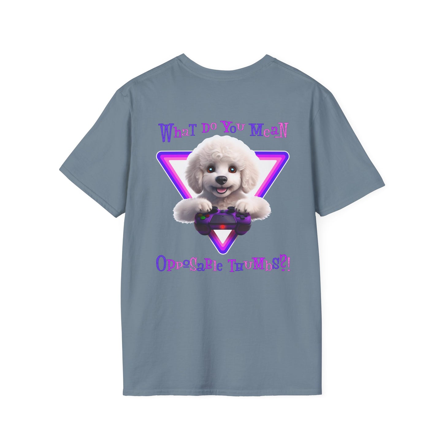 White Poodle What? (Purple)