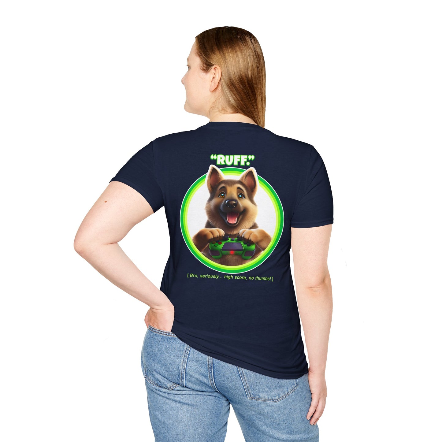 German Shepherd Ruff (Green)