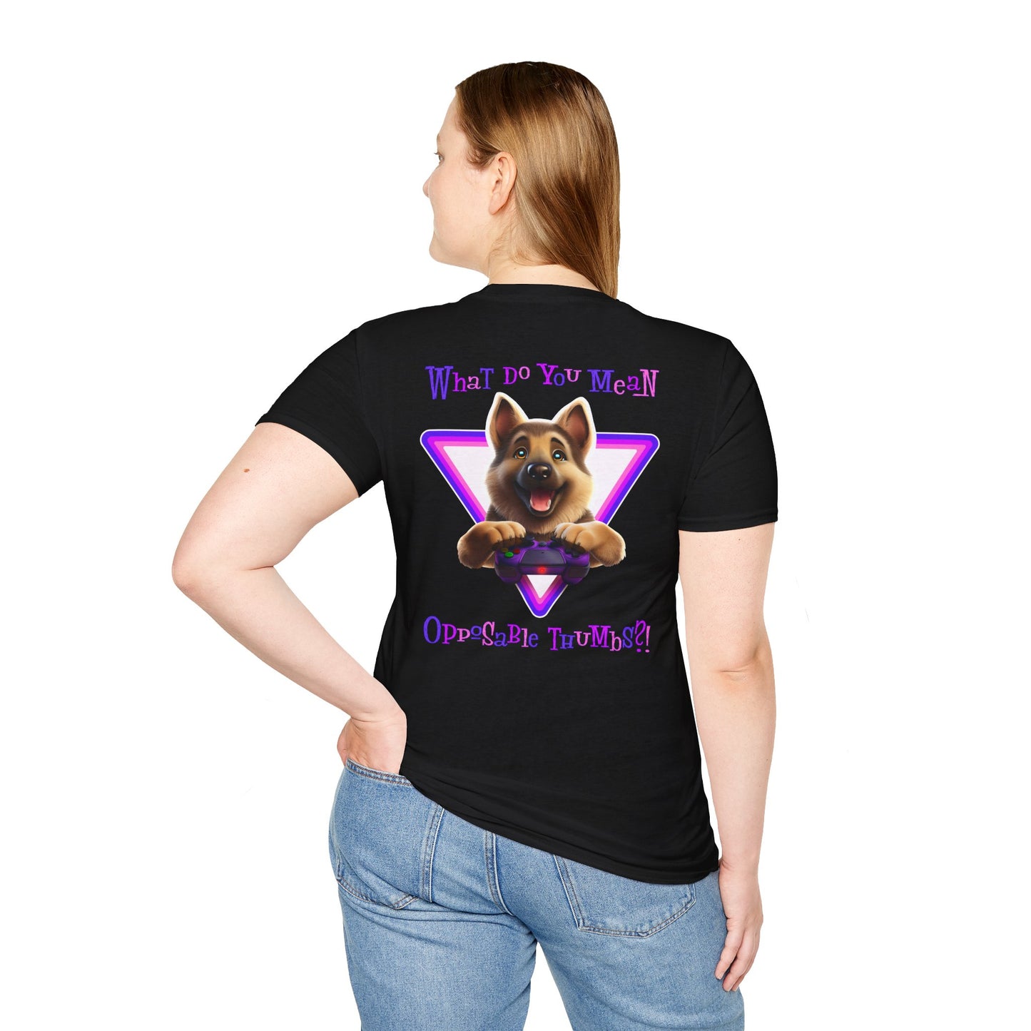 German Shepherd What? (Purple)