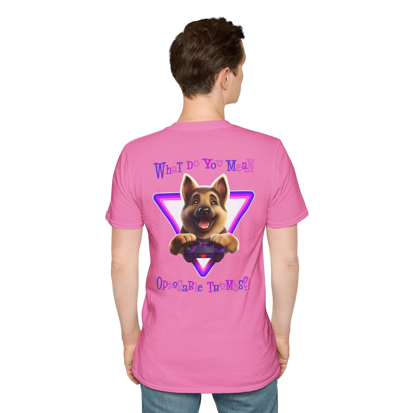 German Shepherd What? (Purple)