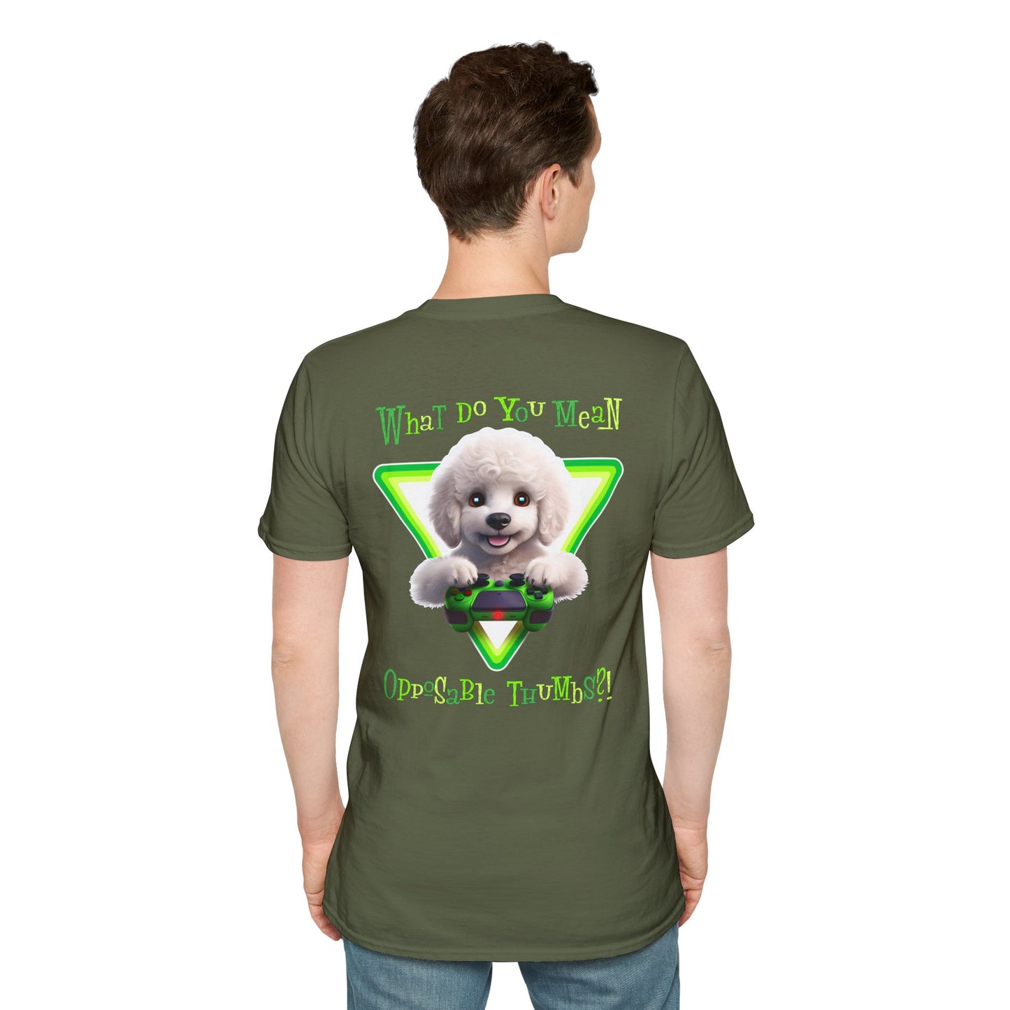 White Poodle What? (Green)