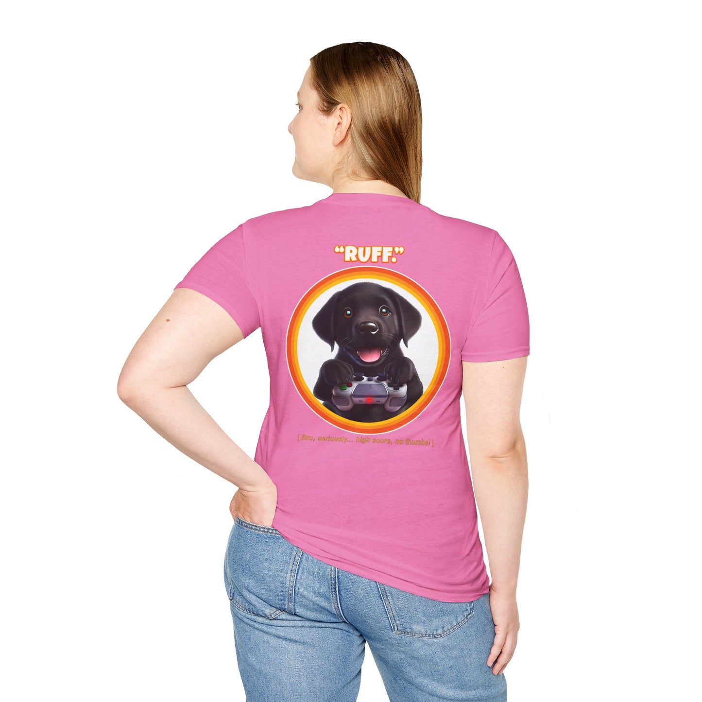 Black Lab Ruff (Orange)