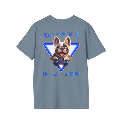 French Bulldog What? (Blue)