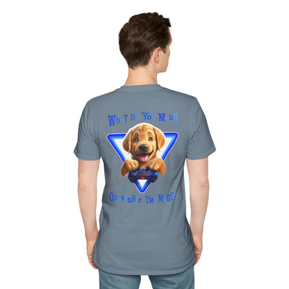 Golden Retriever What? (Blue)