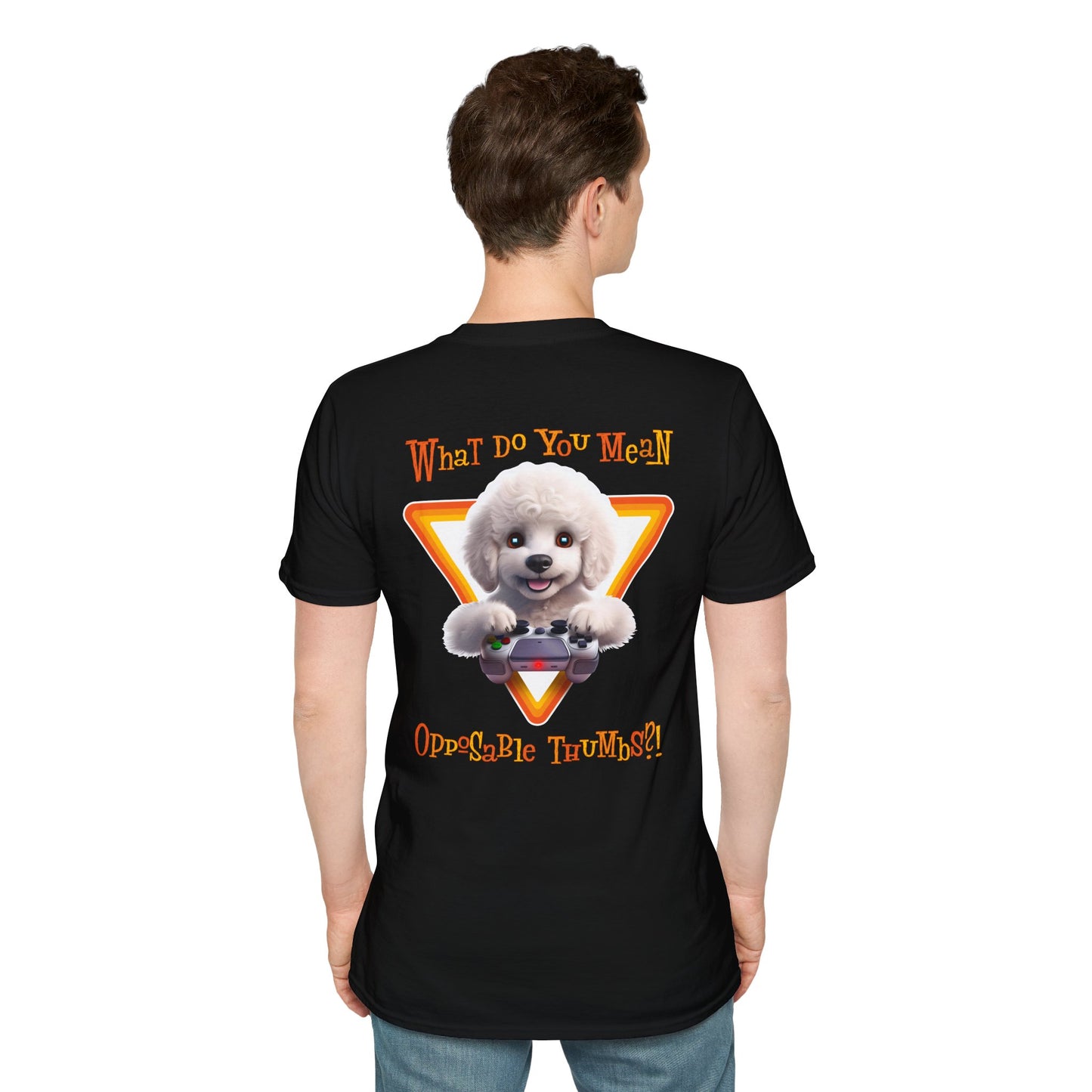 White Poodle What? (Orange)