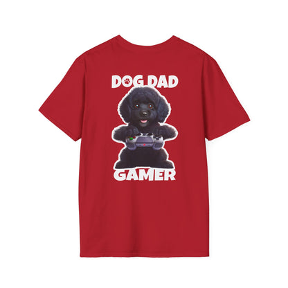 Black Poodle Has Dad