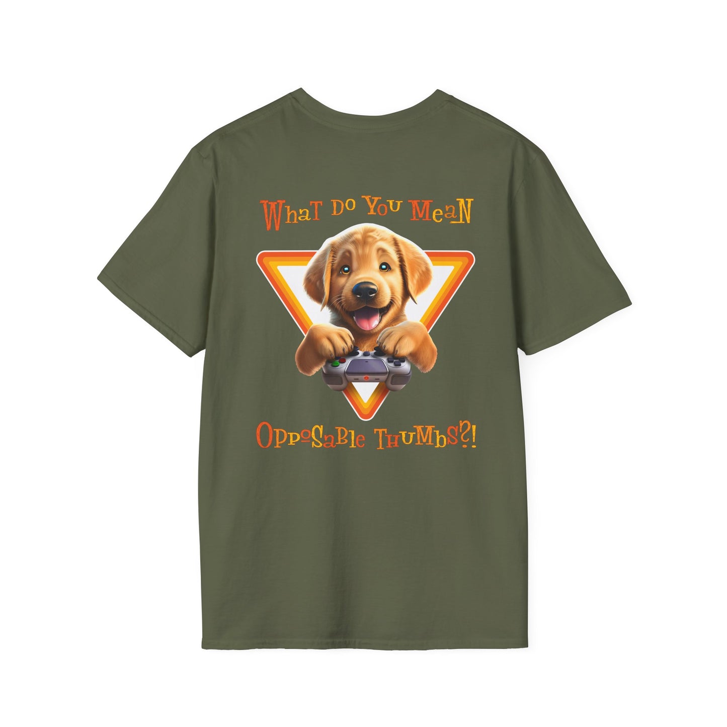 Golden Retriever What? (Orange)