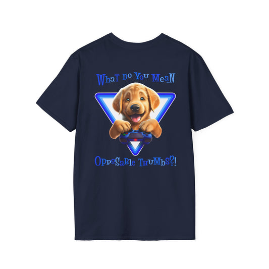 Golden Retriever What? (Blue)