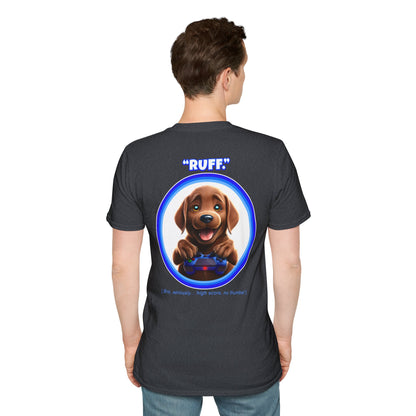 Chocolate Lab Ruff (Blue)