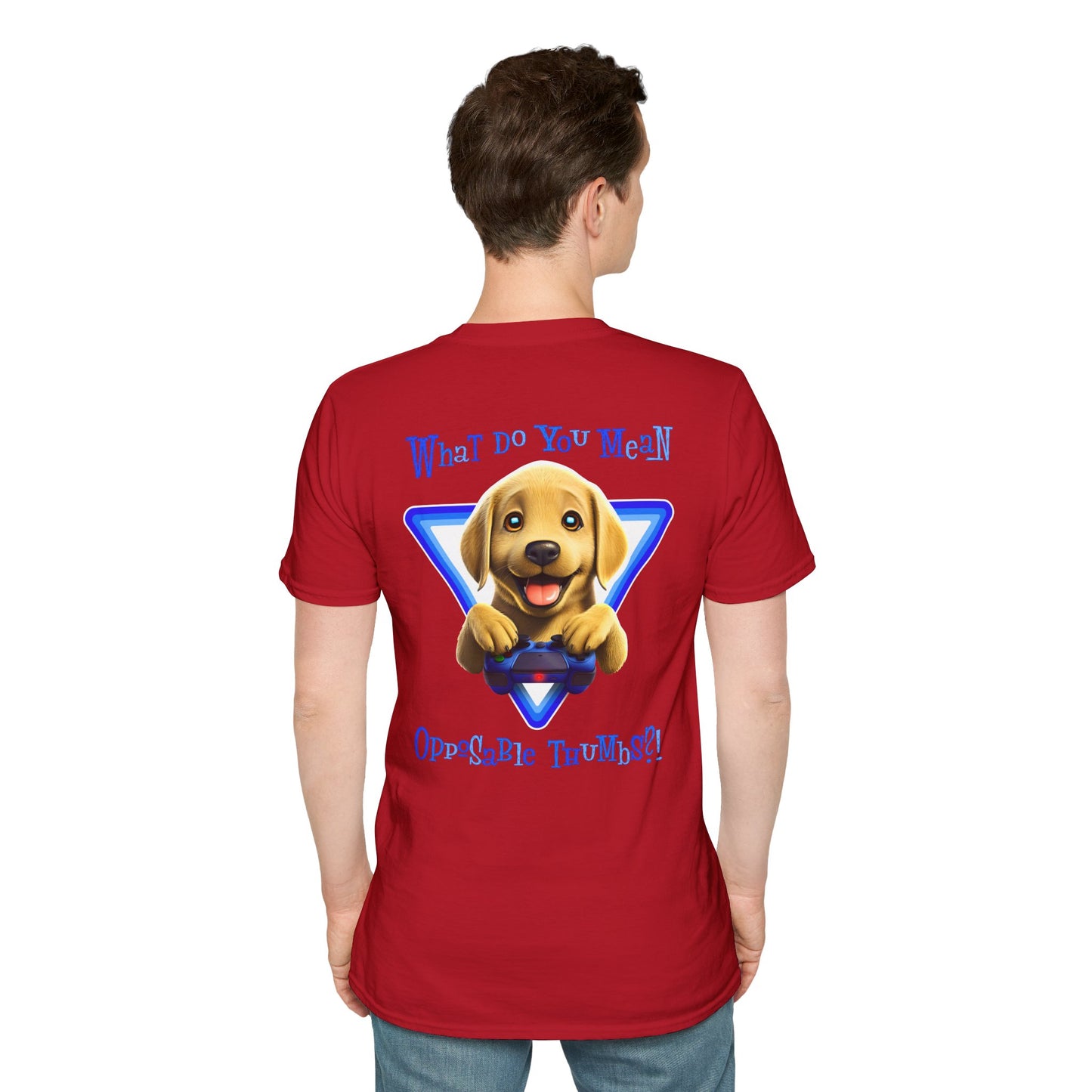 Yellow Lab What? (Blue)