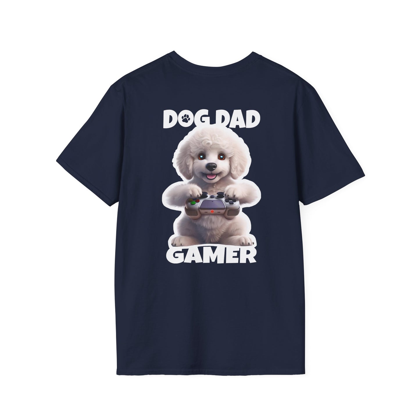 White Poodle Has Dad