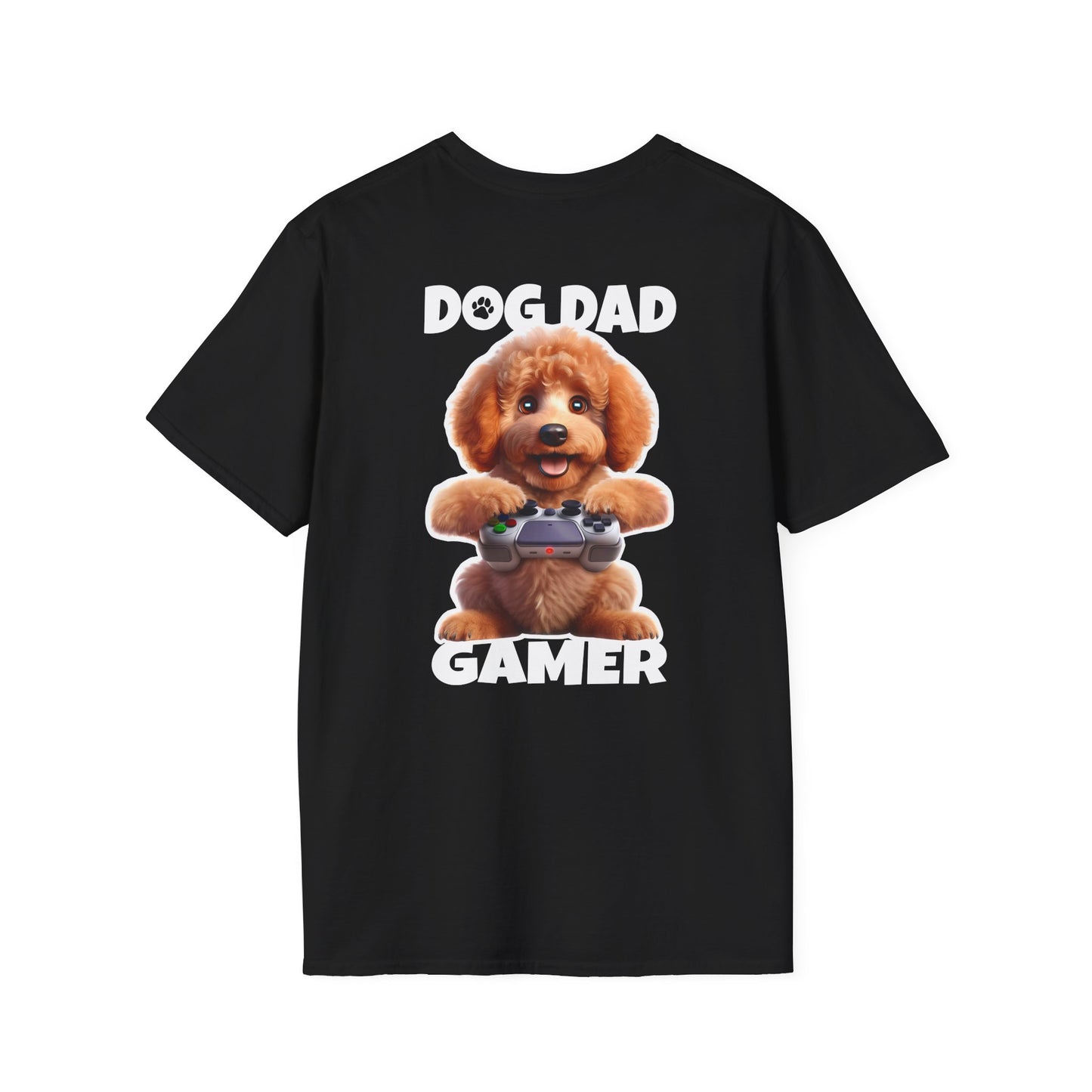 Red Poodle Has Dad