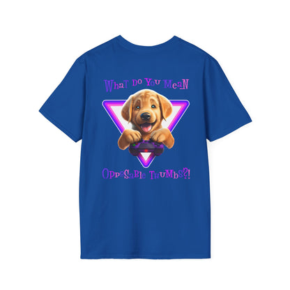 Golden Retriever What? (Purple)