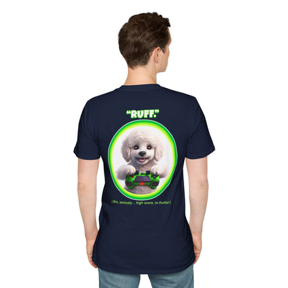 White Poodle Ruff (Green)